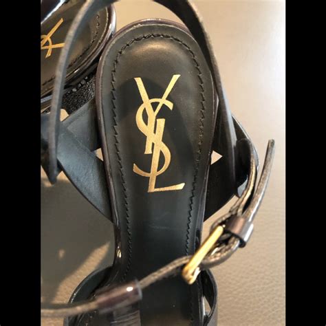 ysl classic tribute 105|Saint Laurent Classic Tribute 105 Sandals .